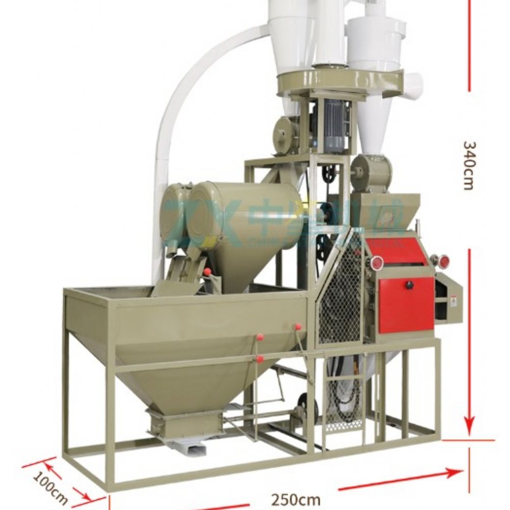 对辊全自动小麦磨粉机